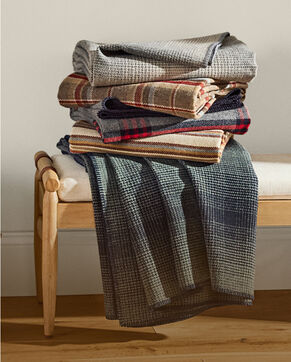 Stack of Eco-Wise washable wool blankets