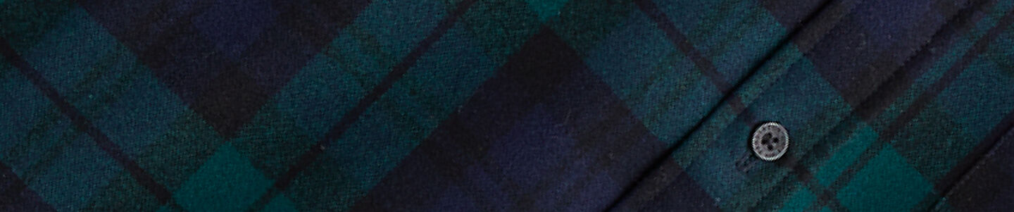 Close up view of the Black Watch Tartan