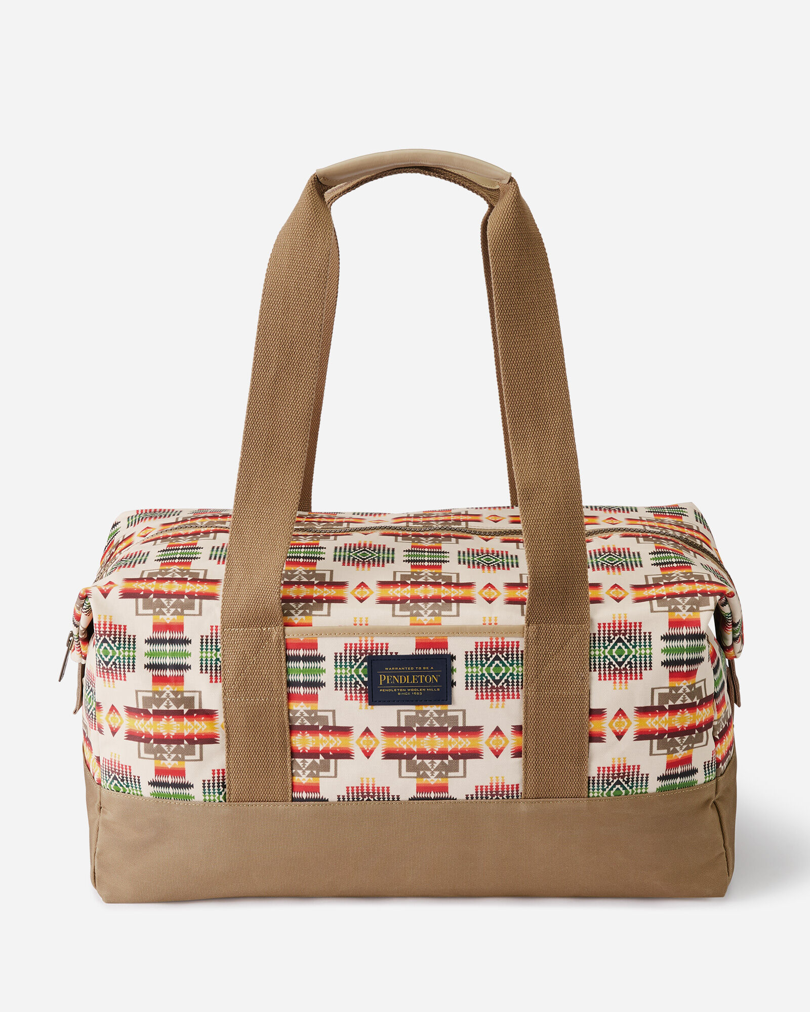 Canopy Canvas overnight bag by Pendleton in Harding Tan.