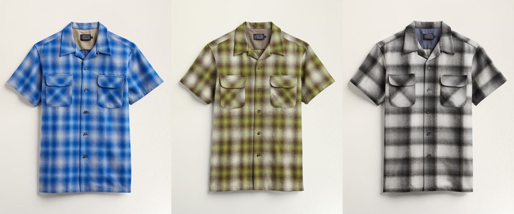 Three Short Sleeve Pendleton Board Shirts for Spring 2024