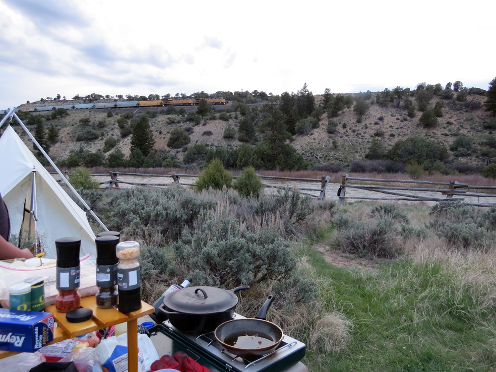 Campfire cookery