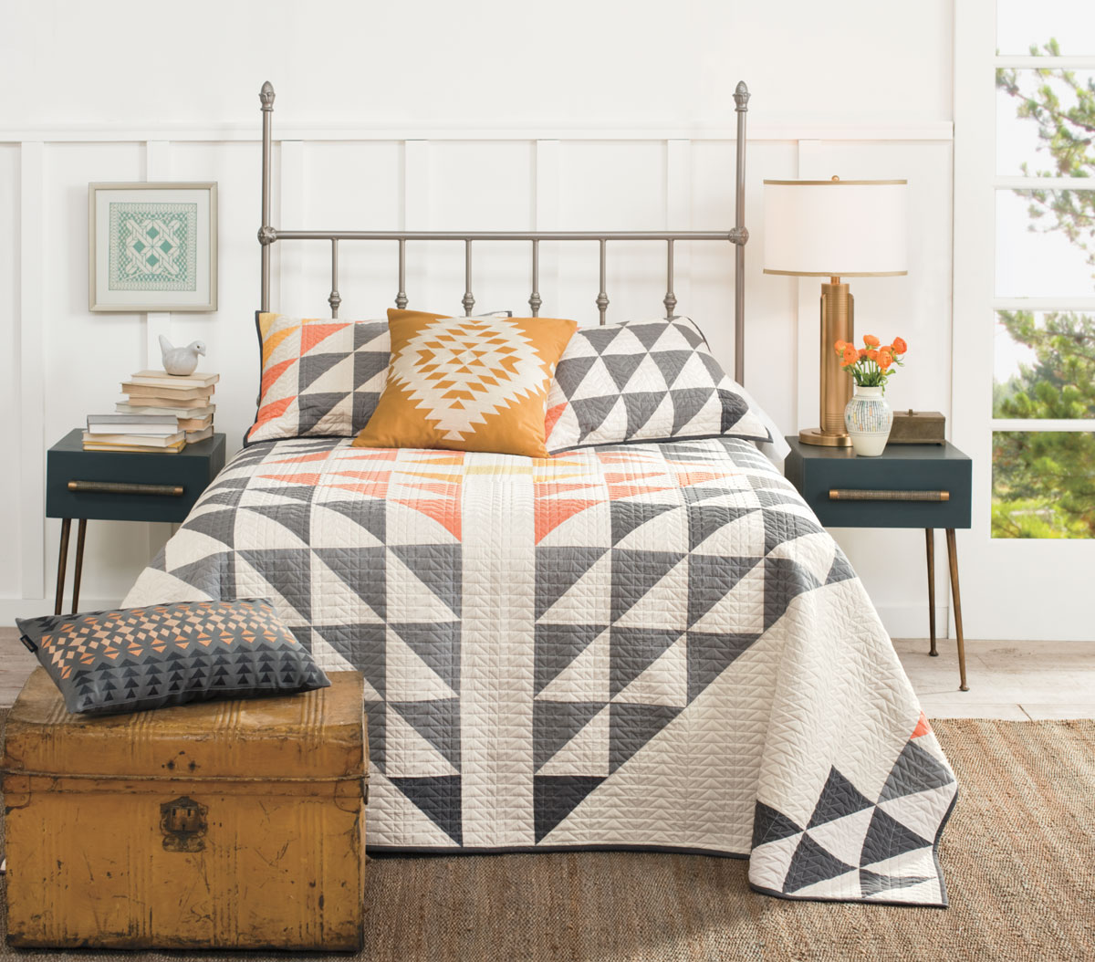 THe Pendleton Arrowhead cotton quilt set