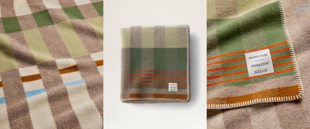 Details of the Winterwood blanket