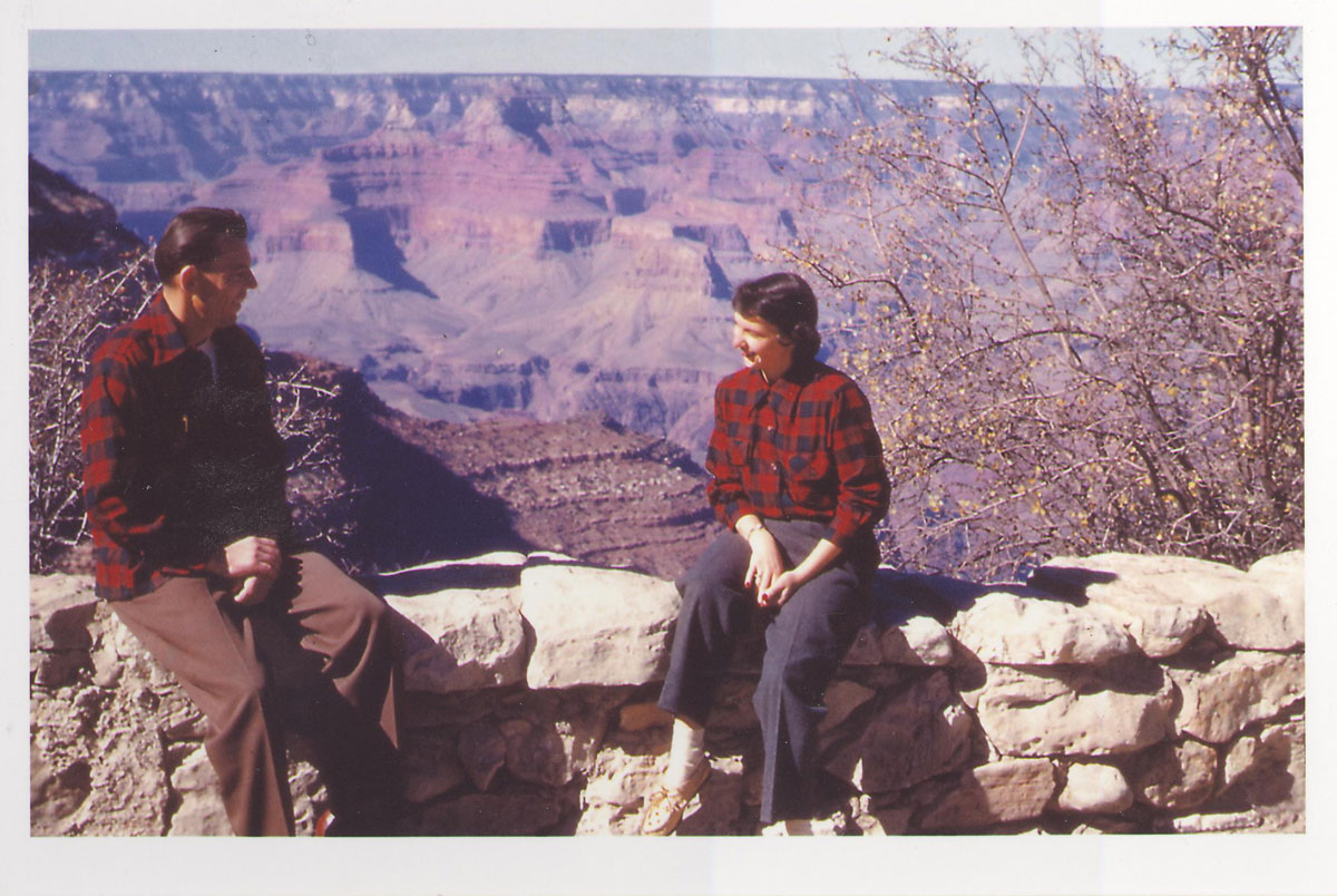 The Storks in 1951 at the Grand Canyon