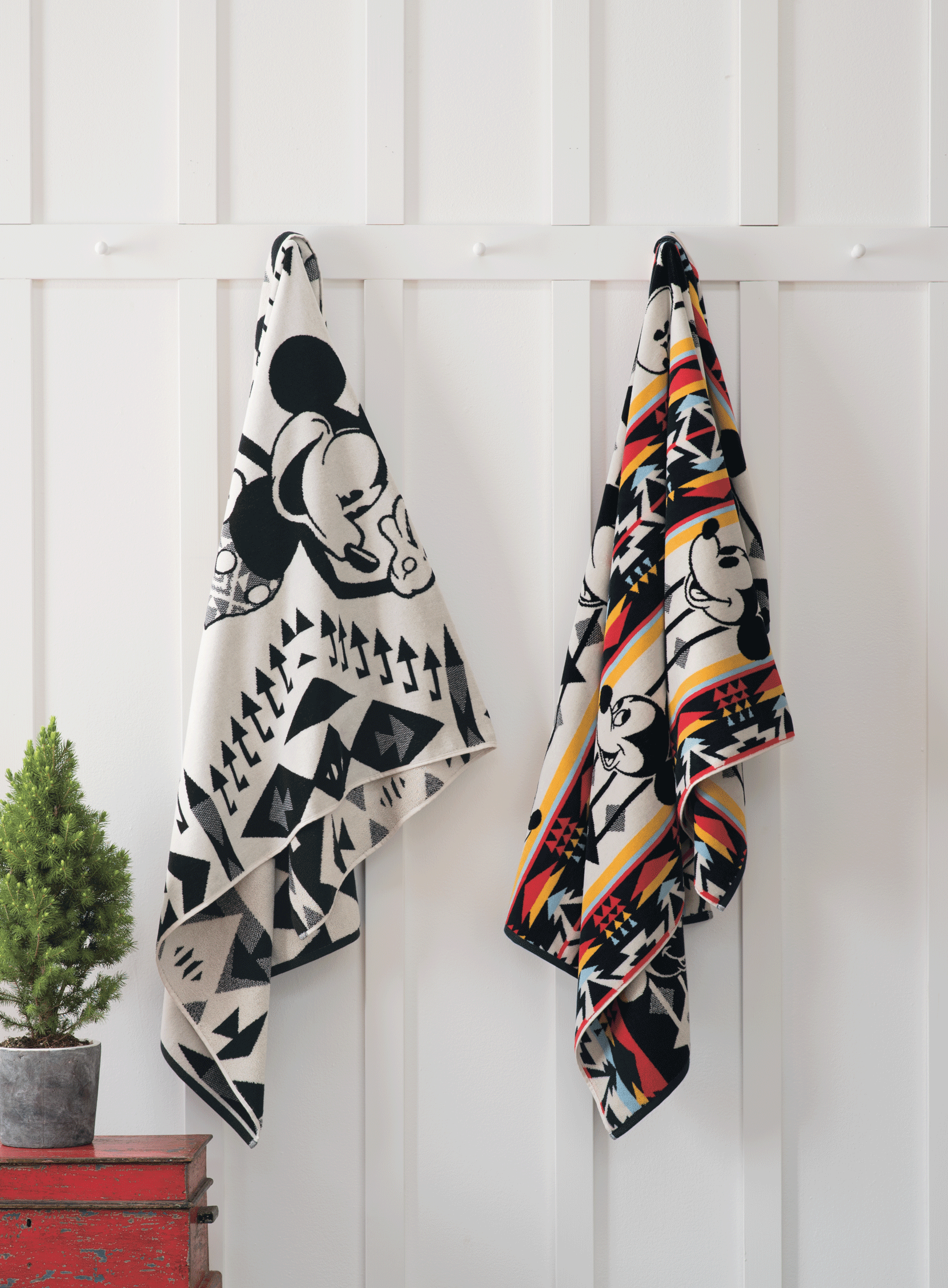 Beach and Spa towels by Pendleton, featuring Mickey Mouse