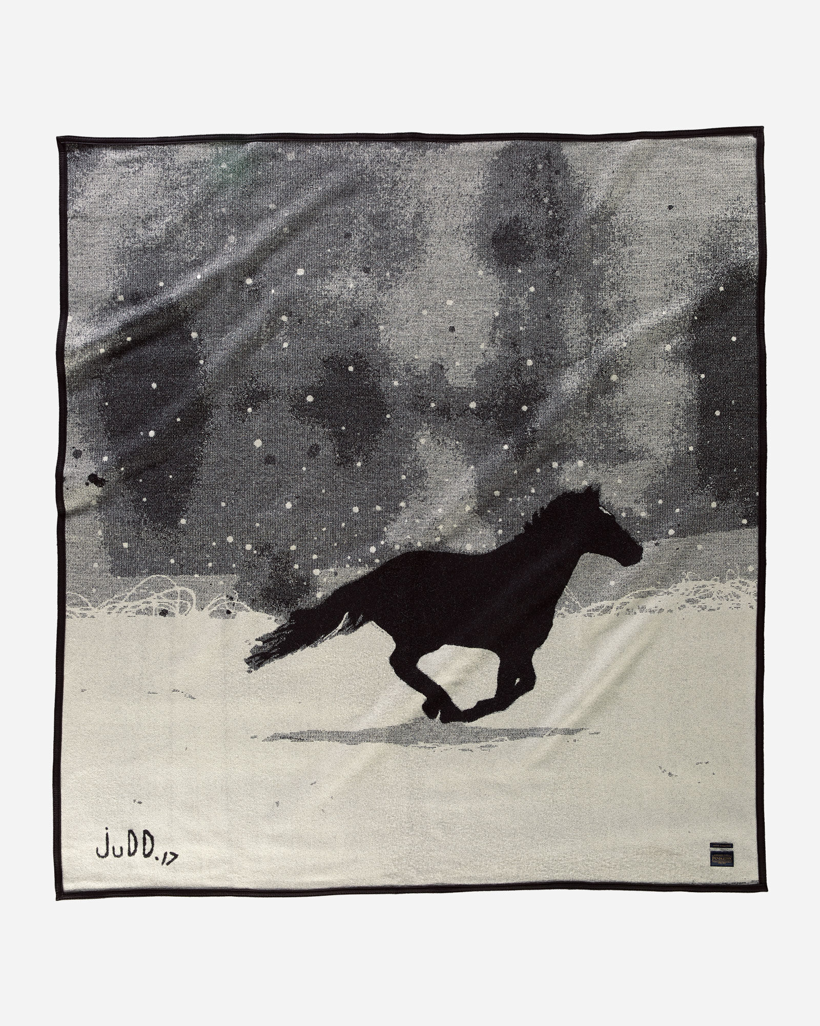 A Horse Called Paint, a blanket for Pendleton Woolen Mills designed by artist Judd Thompson.