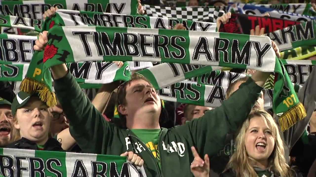 Timbers fans, used with permission ot the Portland Timbers