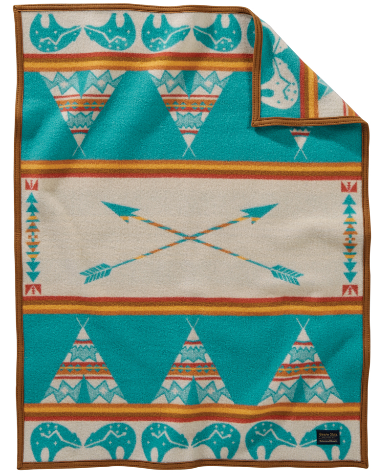 Pendleton Star Guardian child-sized blanket.