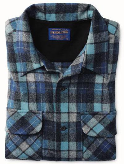 Pendleton Board Shirt in the Original Surf Plaid