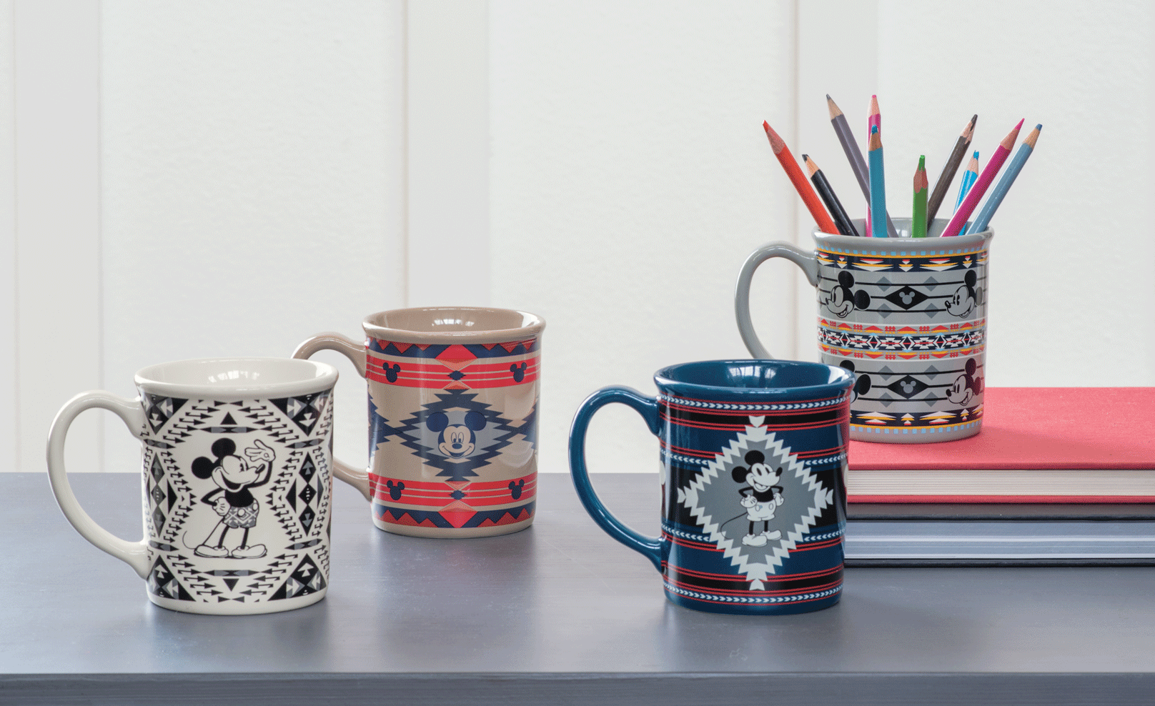 Pendleton Mickey Mouse mugs