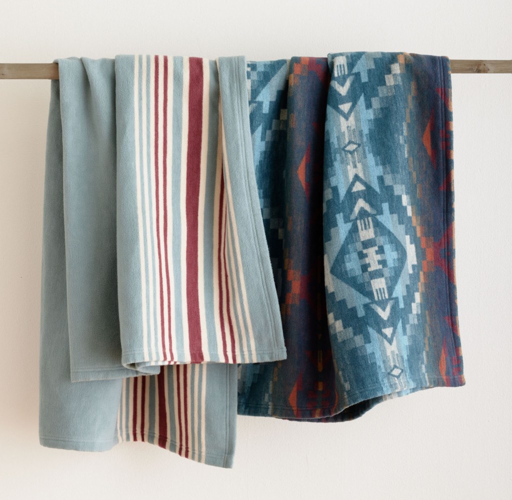 Organic cotton blankets/throws by Pendleton