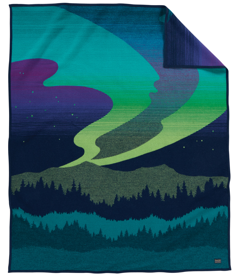 Northern Lights blanket by Pendleton