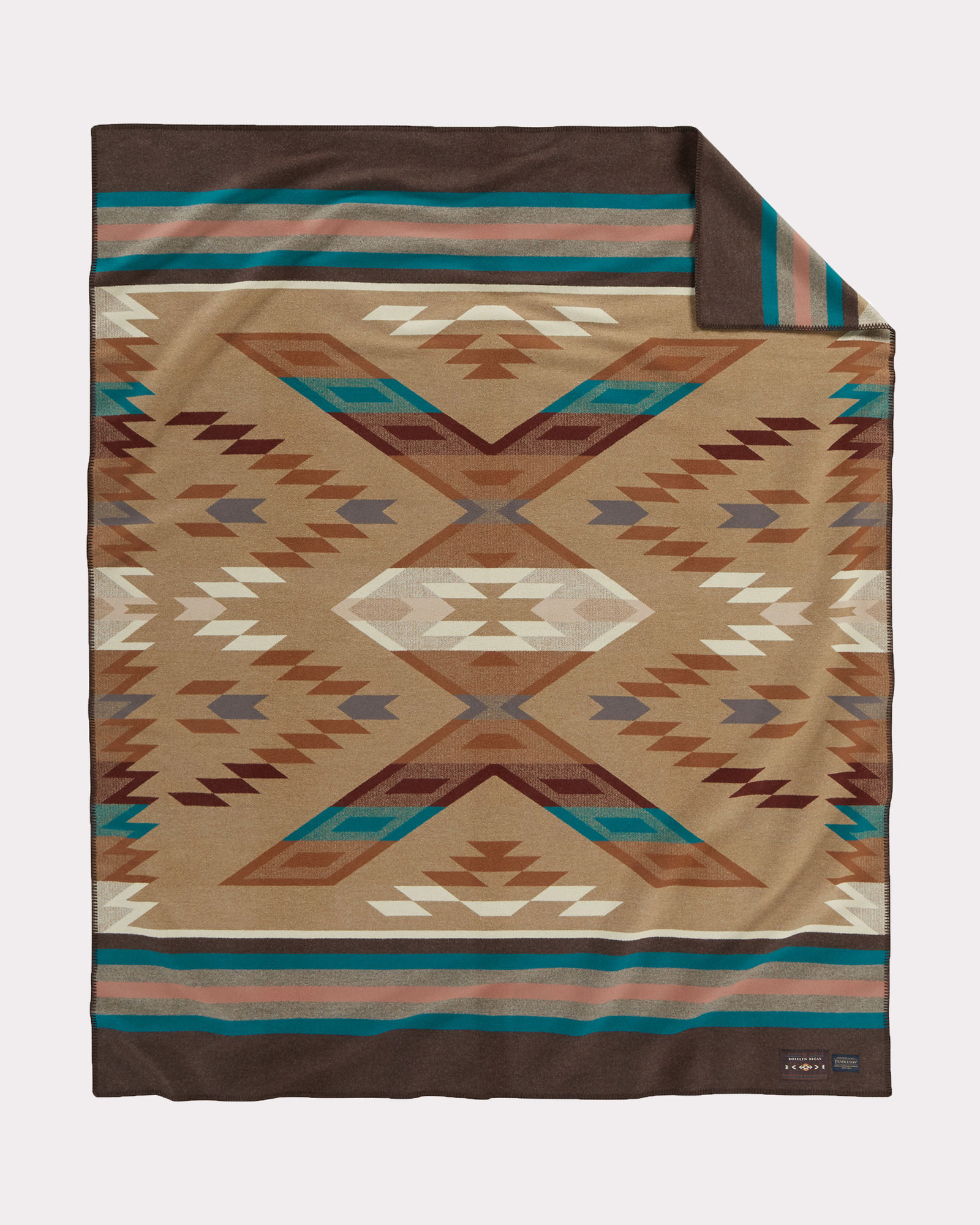 Pendleton Weavers Series blanket number one, from a work by Rosalyn Begay.