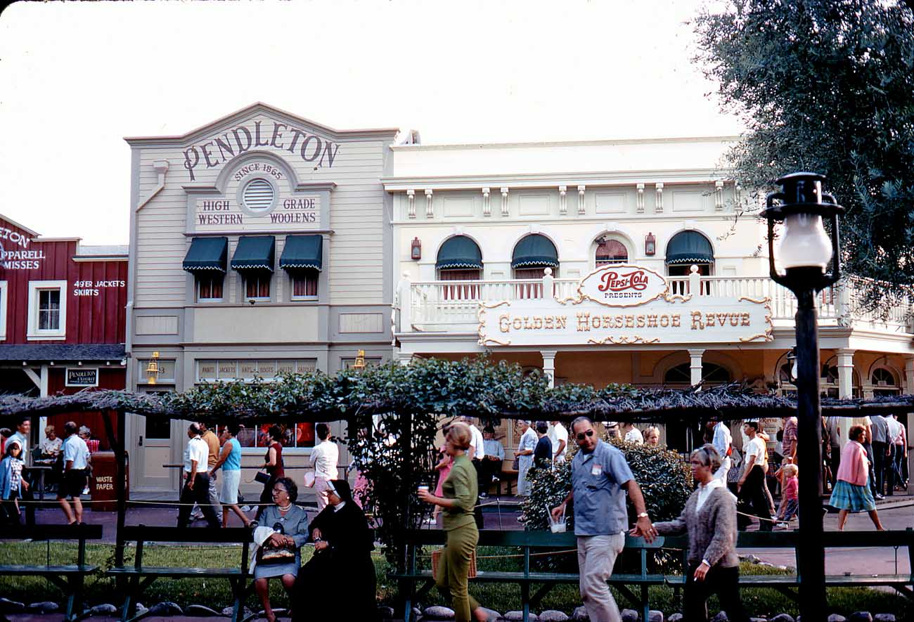 Pendleton's Frontierland store in the late 1960s.