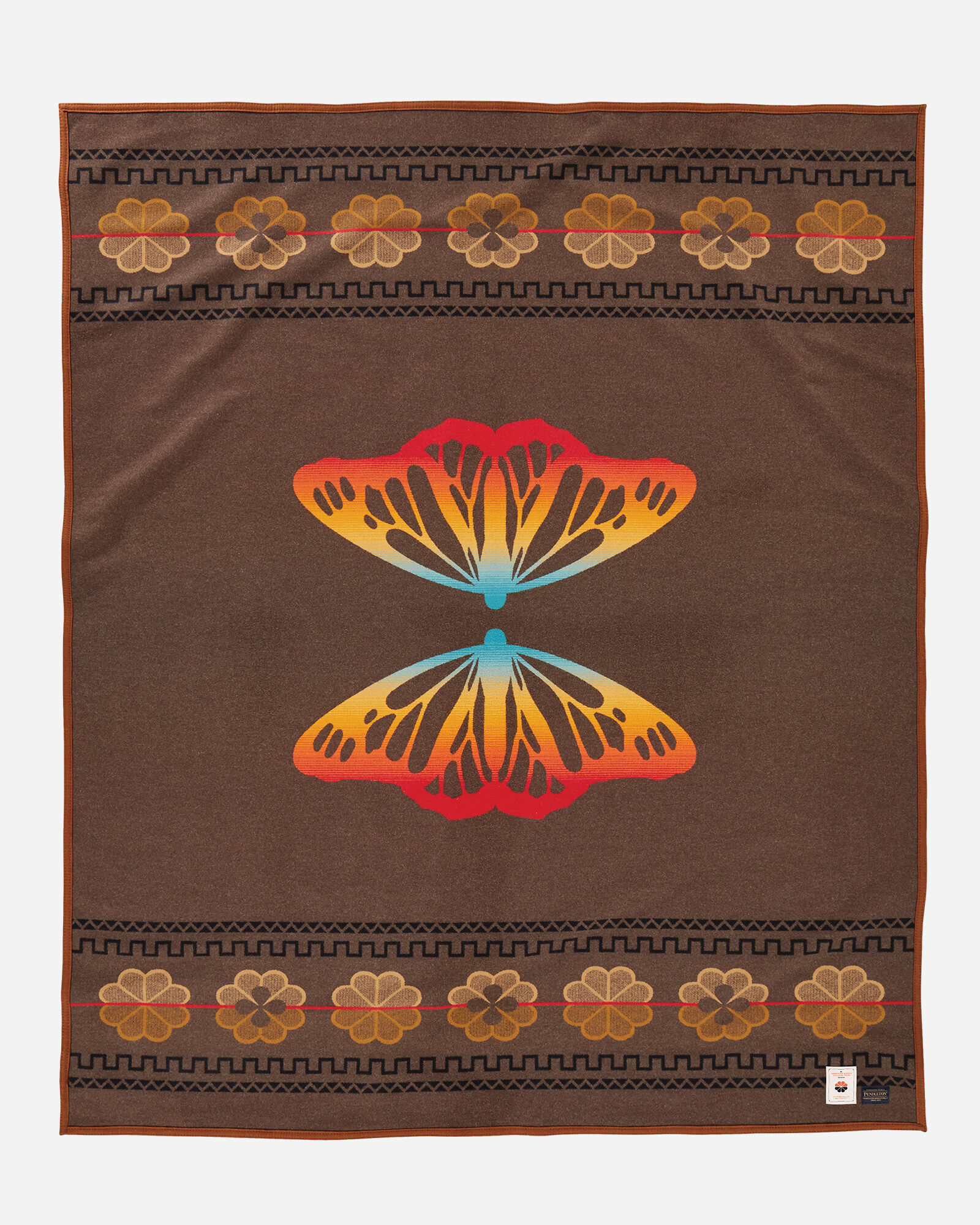 Pendleton Butterfly blanket - front view