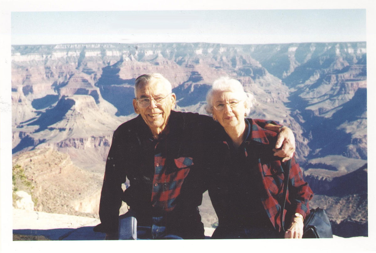 Storks Anniversary, 10/2001, at the Grand Canyon